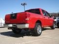 2005 Red Alert Nissan Titan SE Crew Cab 4x4  photo #3