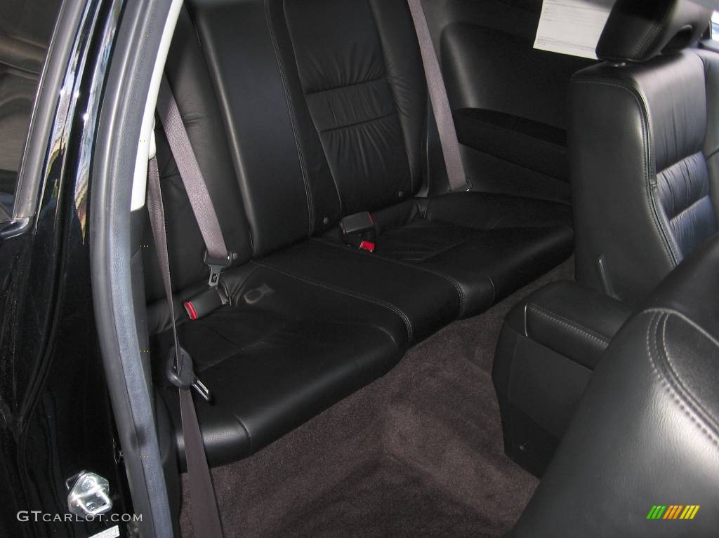 2006 Accord EX-L Coupe - Nighthawk Black Pearl / Black photo #11