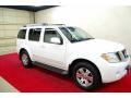2008 White Frost Nissan Pathfinder LE  photo #1