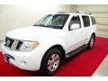 2008 White Frost Nissan Pathfinder LE  photo #3