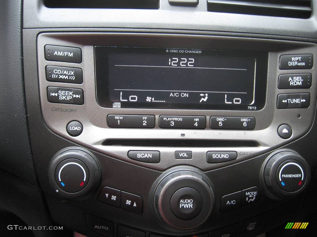 2006 Accord EX-L Coupe - Nighthawk Black Pearl / Black photo #15