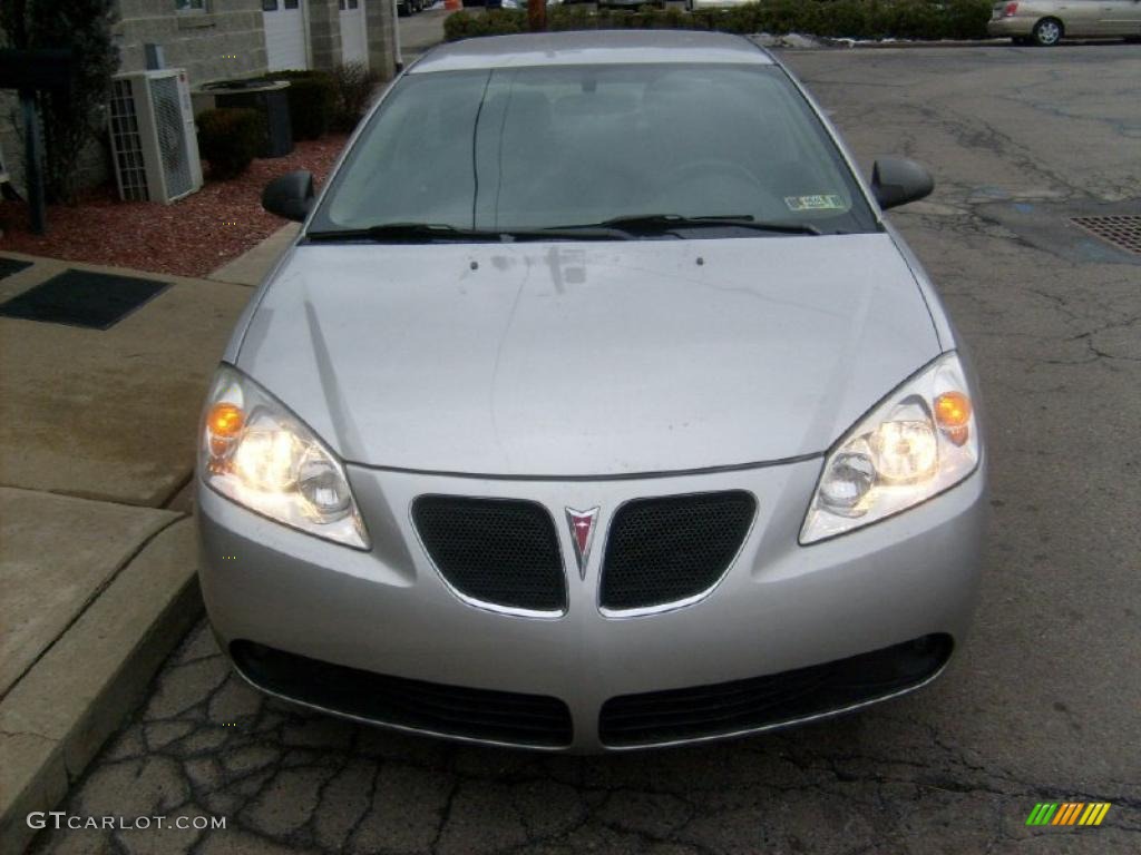 2005 G6 Sedan - Liquid Silver Metallic / Ebony photo #7