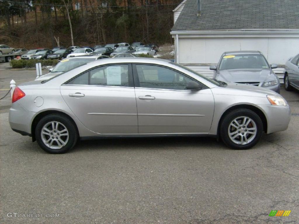 2005 G6 Sedan - Liquid Silver Metallic / Ebony photo #9