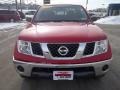 2008 Red Brawn Nissan Frontier SE King Cab 4x4  photo #2