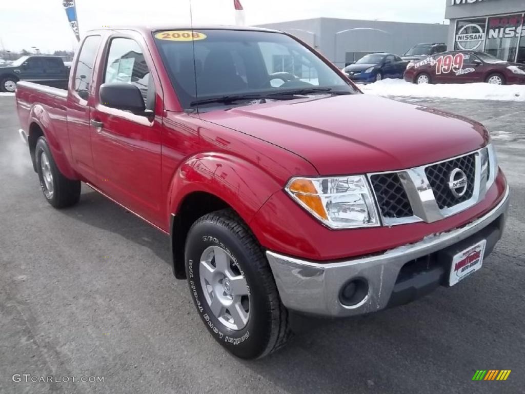 Red Brawn 2008 Nissan Frontier SE King Cab 4x4 Exterior Photo #45343329