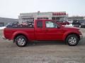 2008 Red Brawn Nissan Frontier SE King Cab 4x4  photo #4