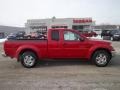 2008 Red Brawn Nissan Frontier SE King Cab 4x4  photo #5