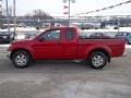 2008 Red Brawn Nissan Frontier SE King Cab 4x4  photo #9
