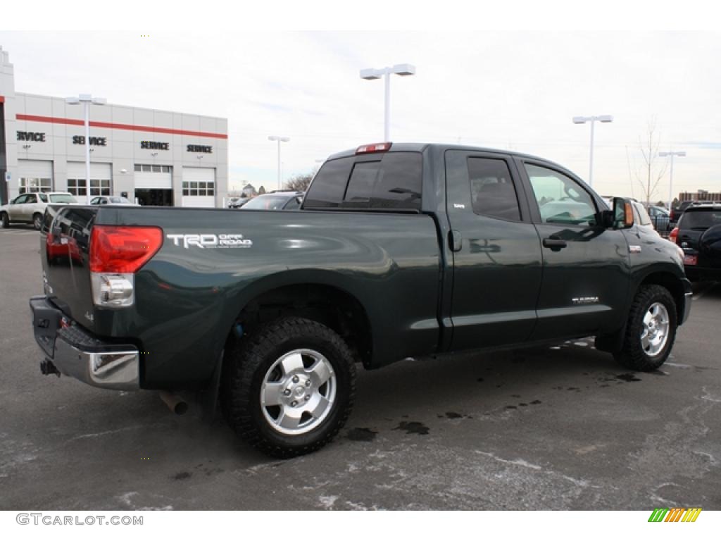 2007 Tundra SR5 TRD Double Cab 4x4 - Timberland Mica / Graphite Gray photo #2