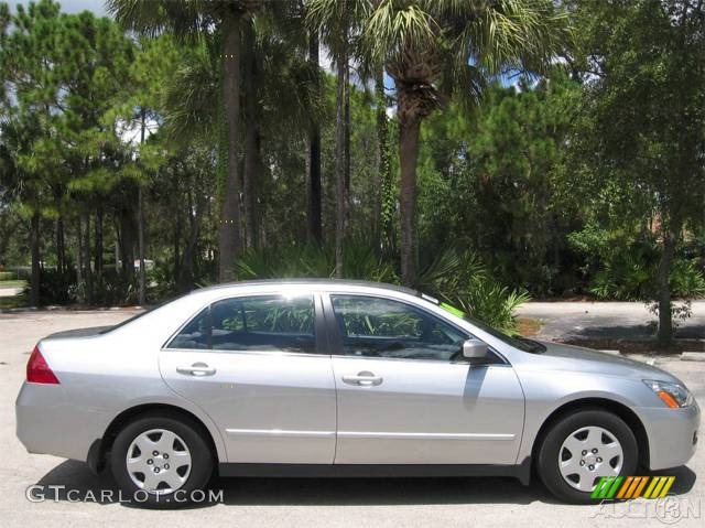 2006 Accord LX Sedan - Alabaster Silver Metallic / Gray photo #2