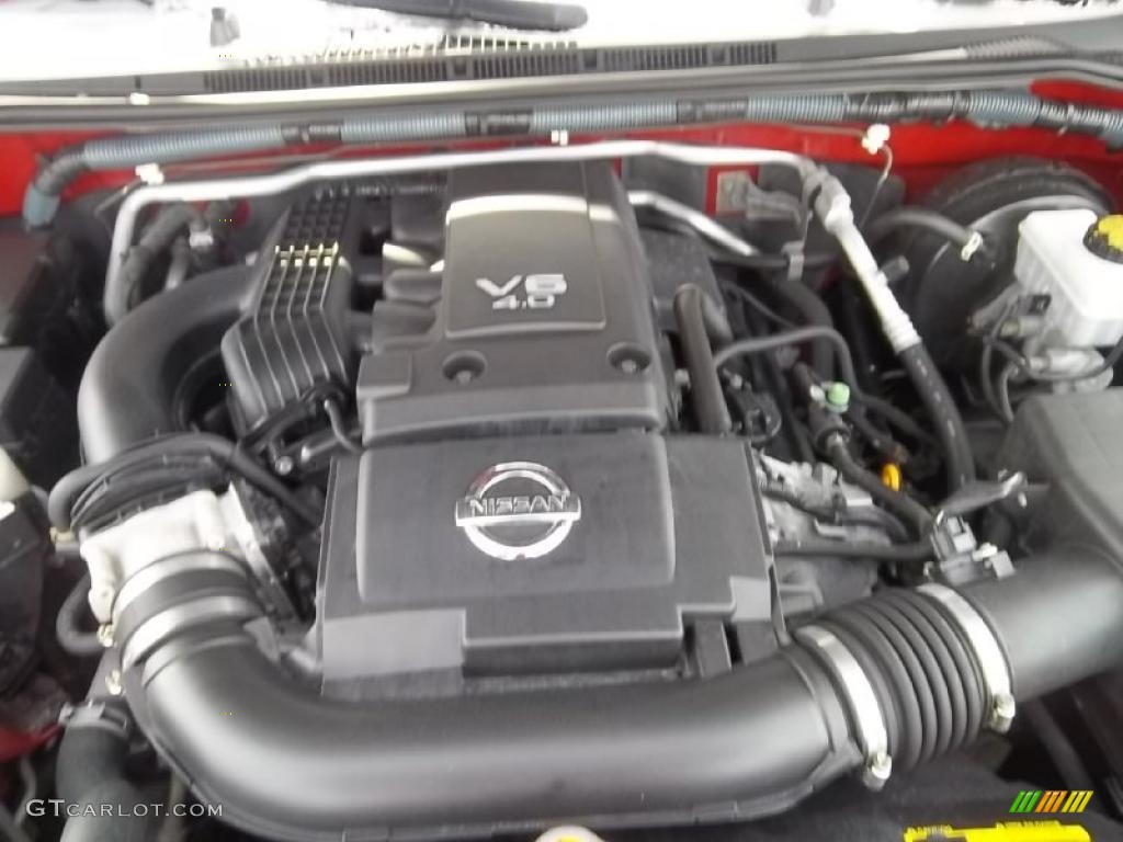 2008 Nissan Frontier SE King Cab 4x4 4.0 Liter DOHC 24-Valve VVT V6 Engine Photo #45344281