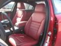 Black/Radar Red Interior Photo for 2011 Dodge Charger #45344617