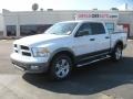 2011 Bright White Dodge Ram 1500 SLT Outdoorsman Crew Cab 4x4  photo #1