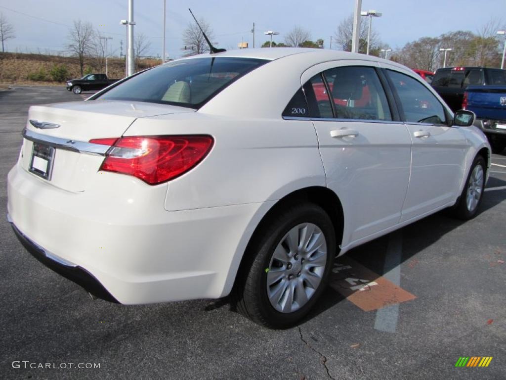 Stone White 2011 Chrysler 200 LX Exterior Photo #45344893