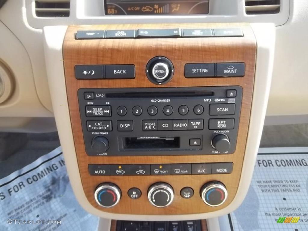 2007 Nissan Murano SL AWD Controls Photo #45345049