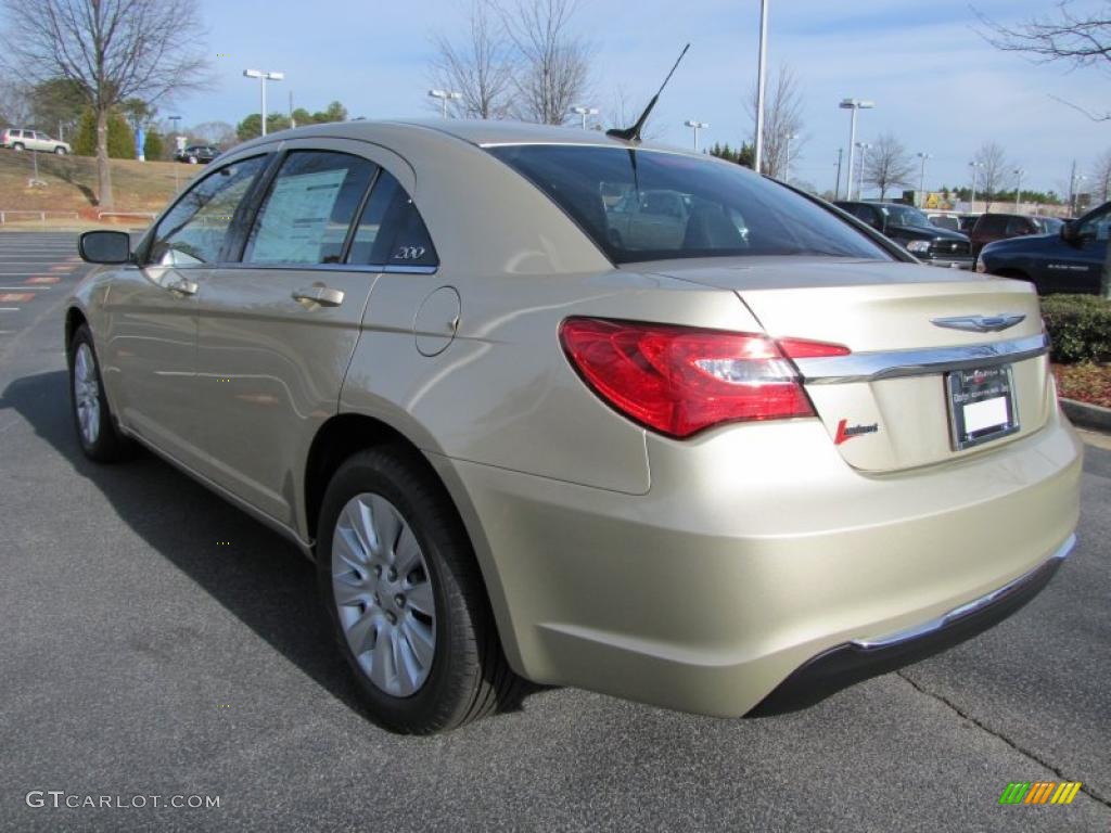 White Gold 2011 Chrysler 200 LX Exterior Photo #45345145