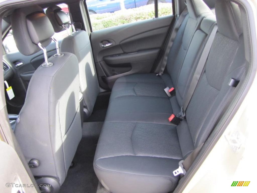 Black Interior 2011 Chrysler 200 LX Photo #45345465