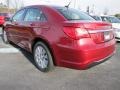 Deep Cherry Red Crystal Pearl 2011 Chrysler 200 LX Exterior