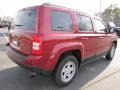 2011 Deep Cherry Red Crystal Pearl Jeep Patriot Sport  photo #3