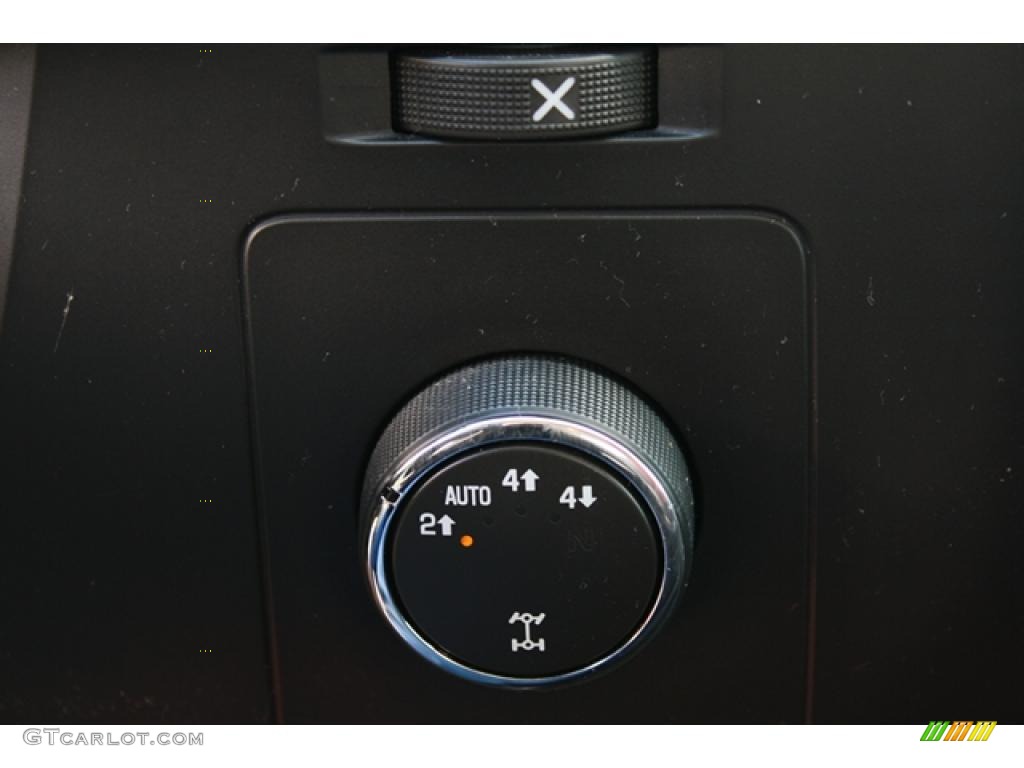 2008 GMC Sierra 1500 SLE Extended Cab 4x4 Controls Photo #45346481