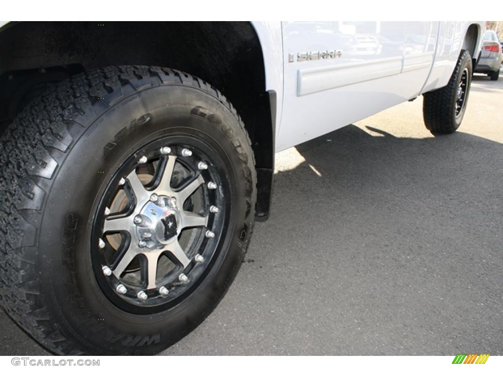 2008 GMC Sierra 1500 SLE Extended Cab 4x4 Custom Wheels Photos