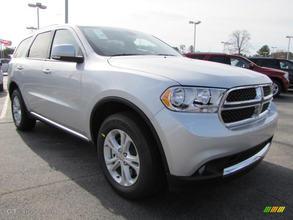 Bright Silver Metallic 2011 Dodge Durango Crew Exterior Photo #45346821