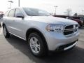 Bright Silver Metallic 2011 Dodge Durango Crew Exterior