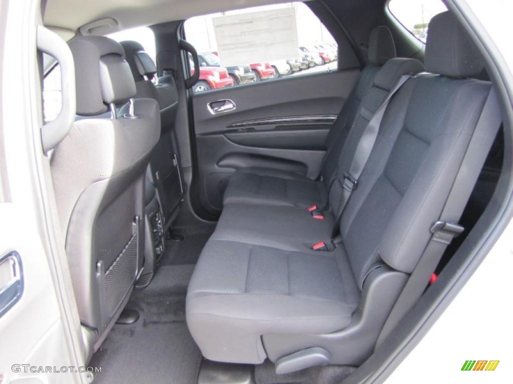 Black Interior 2011 Dodge Durango Crew Photo #45346841