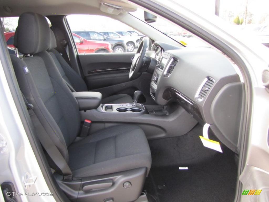 Black Interior 2011 Dodge Durango Crew Photo #45346857