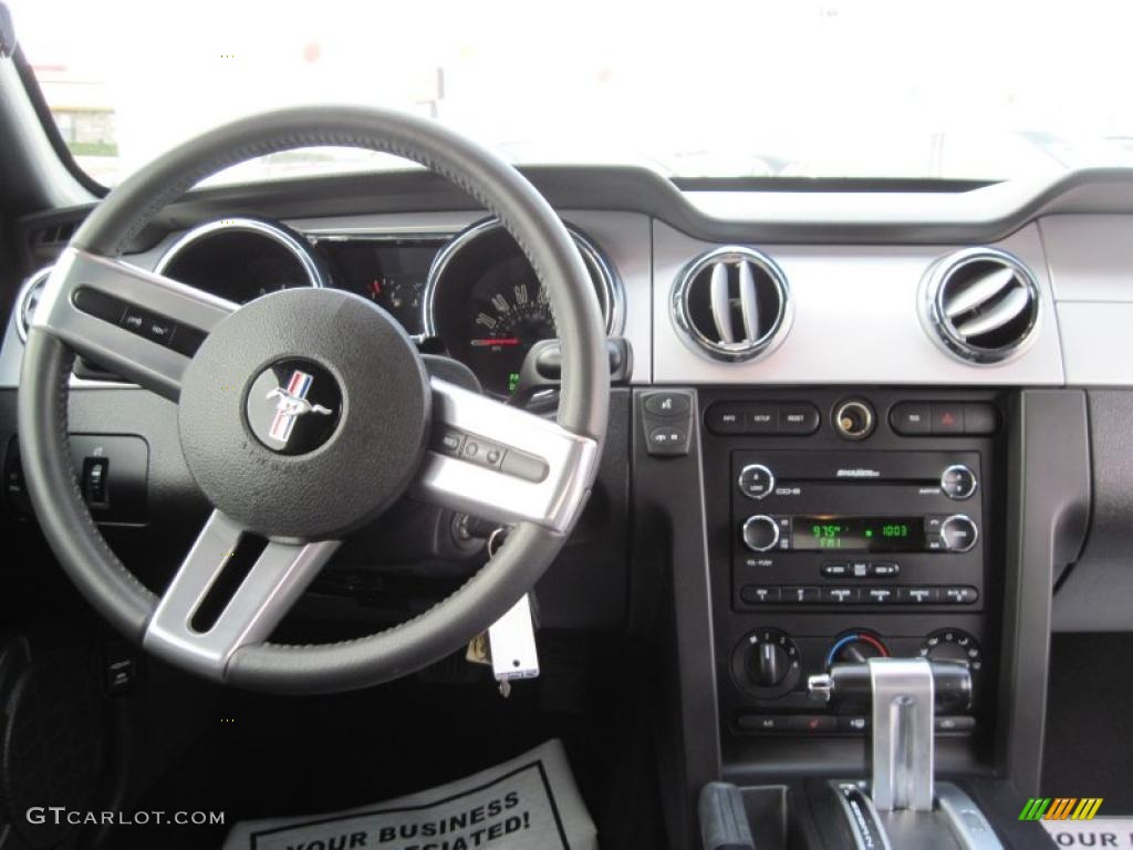 2009 Mustang GT Premium Coupe - Brilliant Silver Metallic / Dark Charcoal photo #14