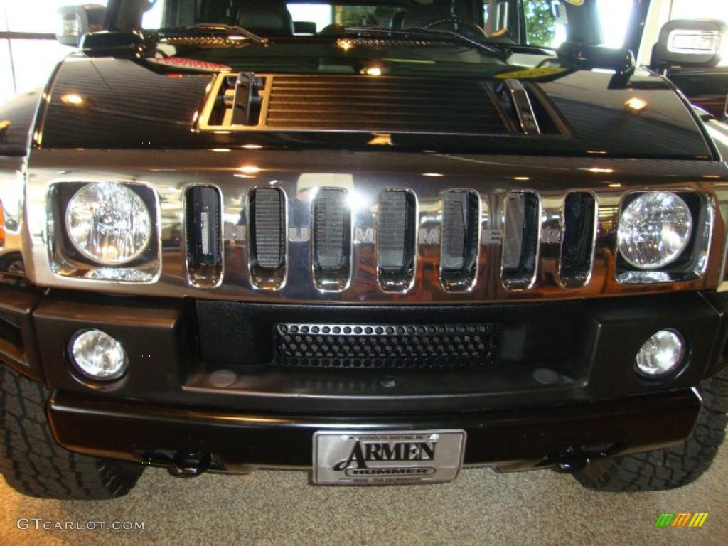 2007 H2 SUV - Black / Ebony Black photo #24