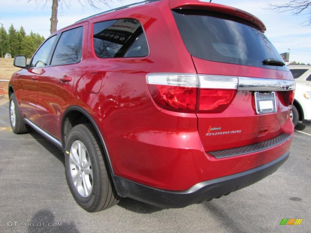 Inferno Red Crystal Pearl 2011 Dodge Durango Express Exterior Photo #45347373