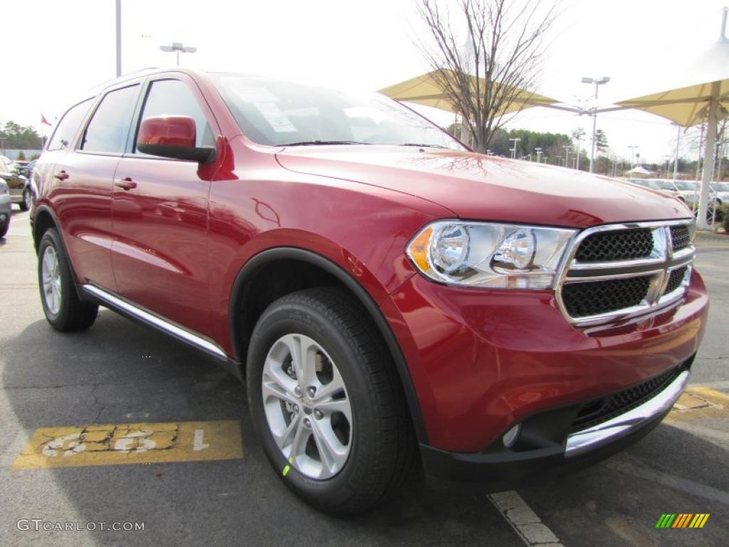 Inferno Red Crystal Pearl 2011 Dodge Durango Express Exterior Photo #45347397
