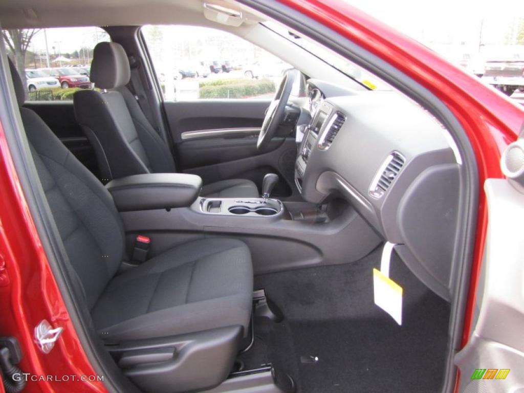 Black Interior 2011 Dodge Durango Express Photo #45347462