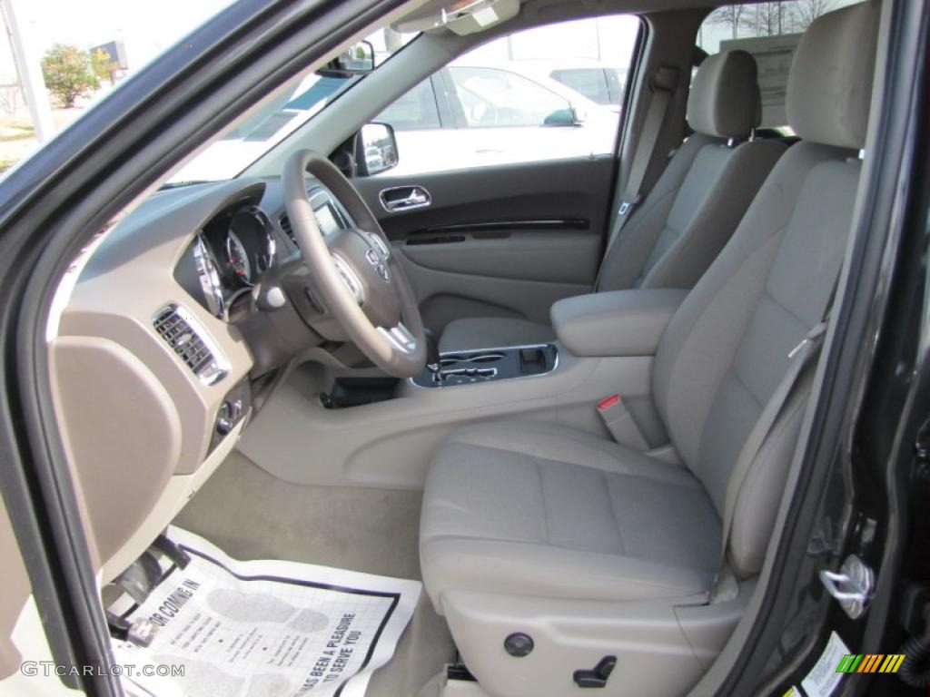 Dark Graystone/Medium Graystone Interior 2011 Dodge Durango Crew Photo #45347594