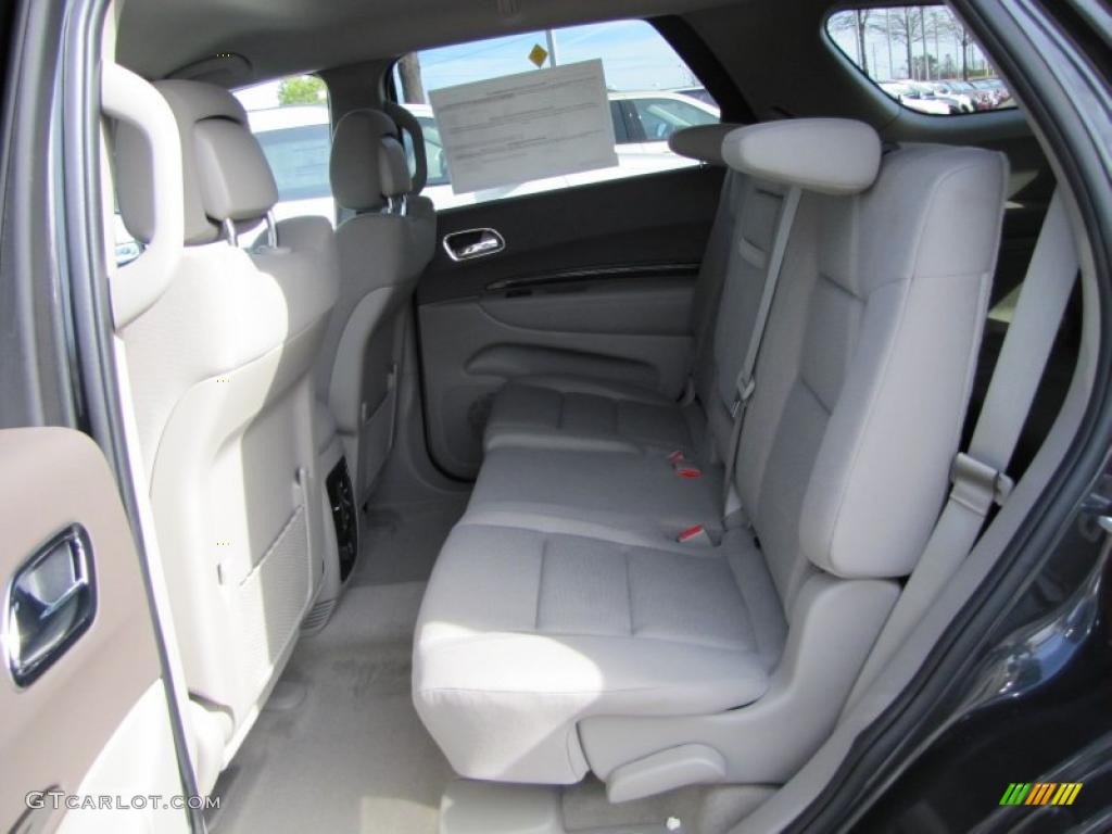 Dark Graystone/Medium Graystone Interior 2011 Dodge Durango Crew Photo #45347606