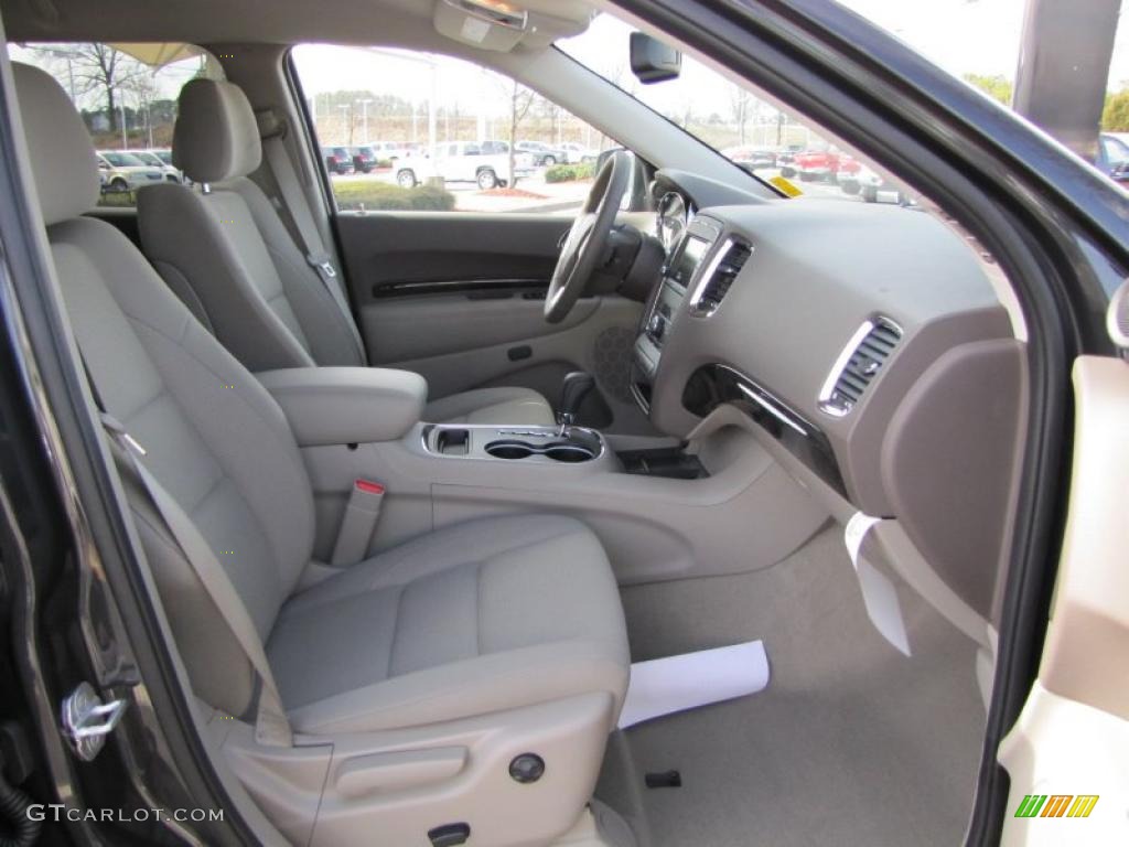 Dark Graystone/Medium Graystone Interior 2011 Dodge Durango Crew Photo #45347622