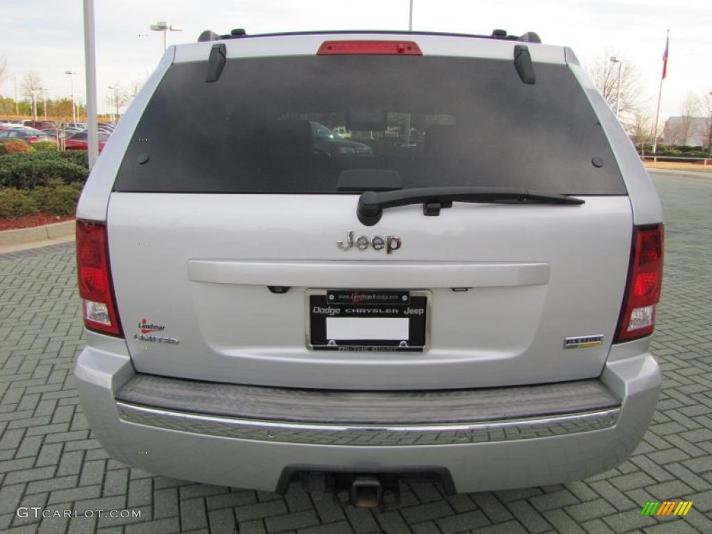 2008 Grand Cherokee Limited - Bright Silver Metallic / Dark Slate Gray/Light Graystone photo #4