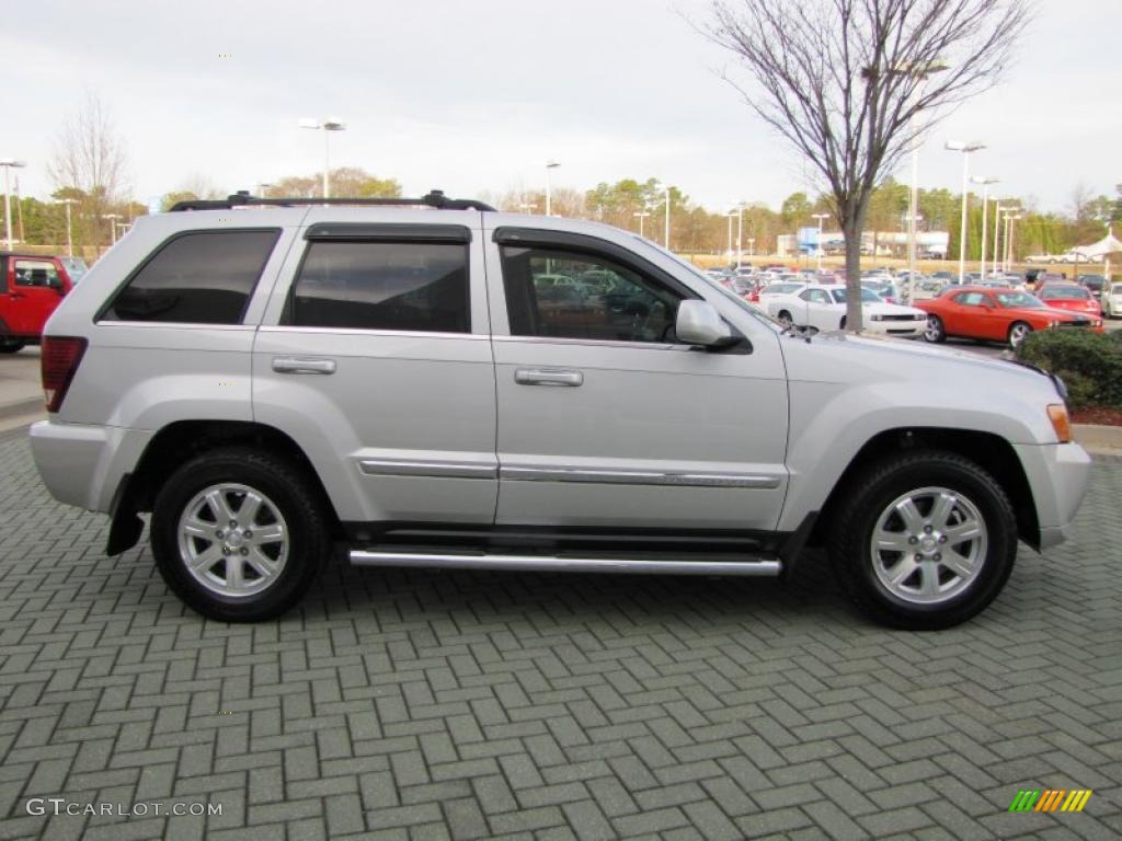 2008 Grand Cherokee Limited - Bright Silver Metallic / Dark Slate Gray/Light Graystone photo #6