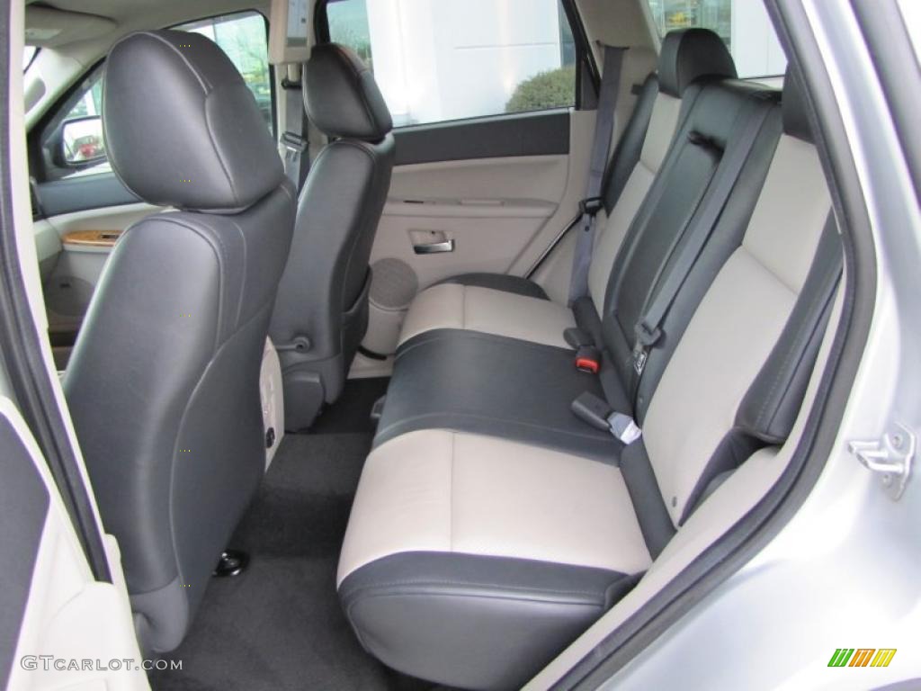 Dark Slate Gray/Light Graystone Interior 2008 Jeep Grand Cherokee Limited Photo #45347798