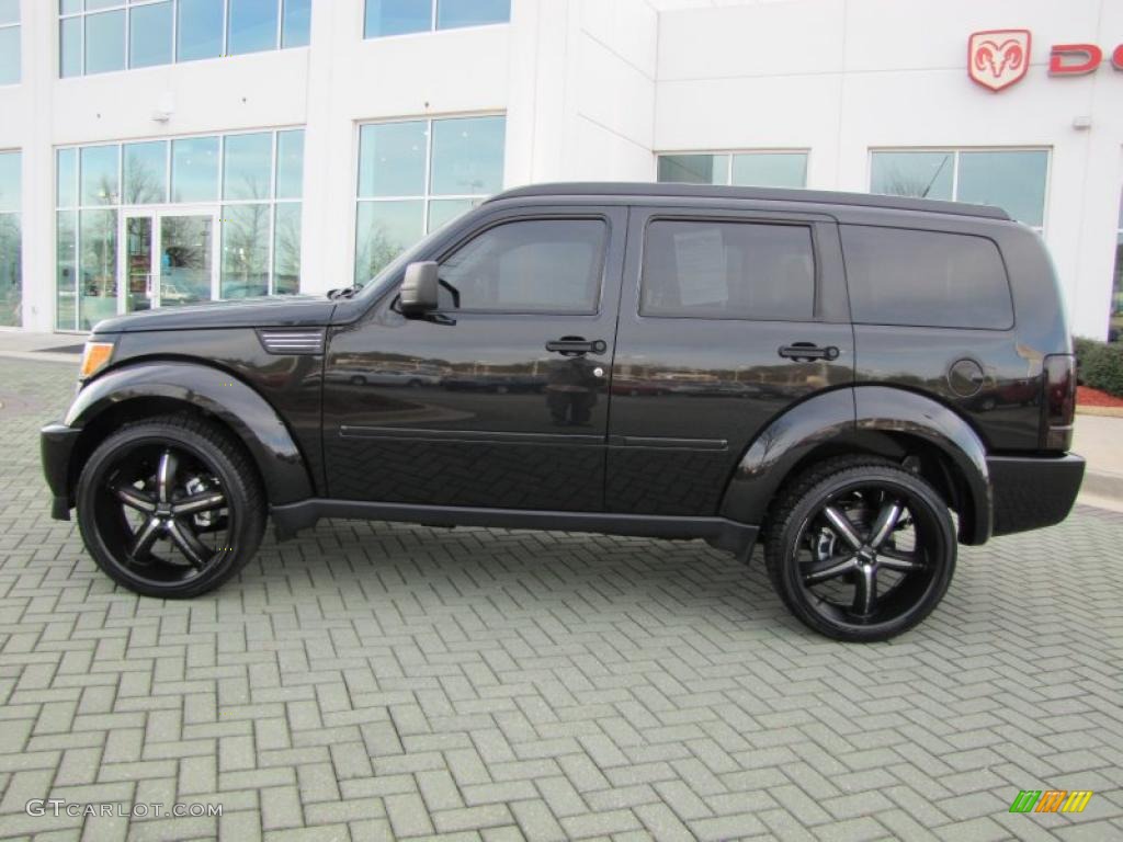 Brilliant Black Crystal Pearl 2011 Dodge Nitro Heat 4.0 Exterior Photo #45348179
