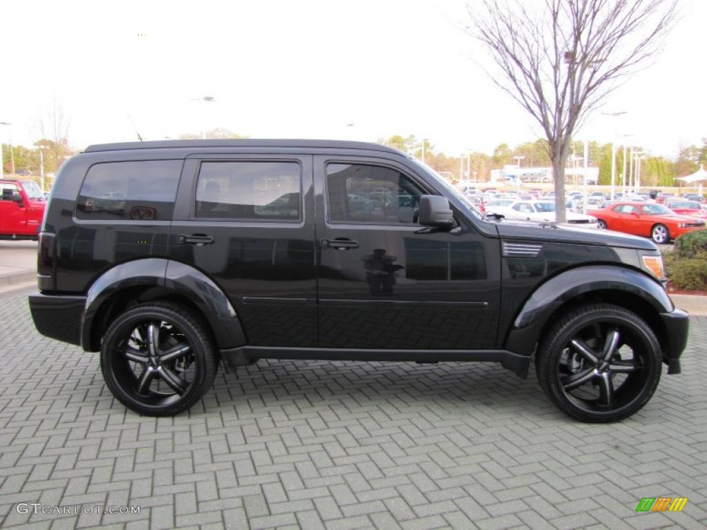 Brilliant Black Crystal Pearl 2011 Dodge Nitro Heat 4.0 Exterior Photo #45348195
