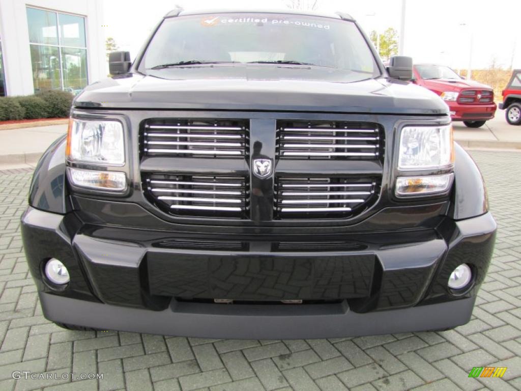 Brilliant Black Crystal Pearl 2011 Dodge Nitro Heat 4.0 Exterior Photo #45348203