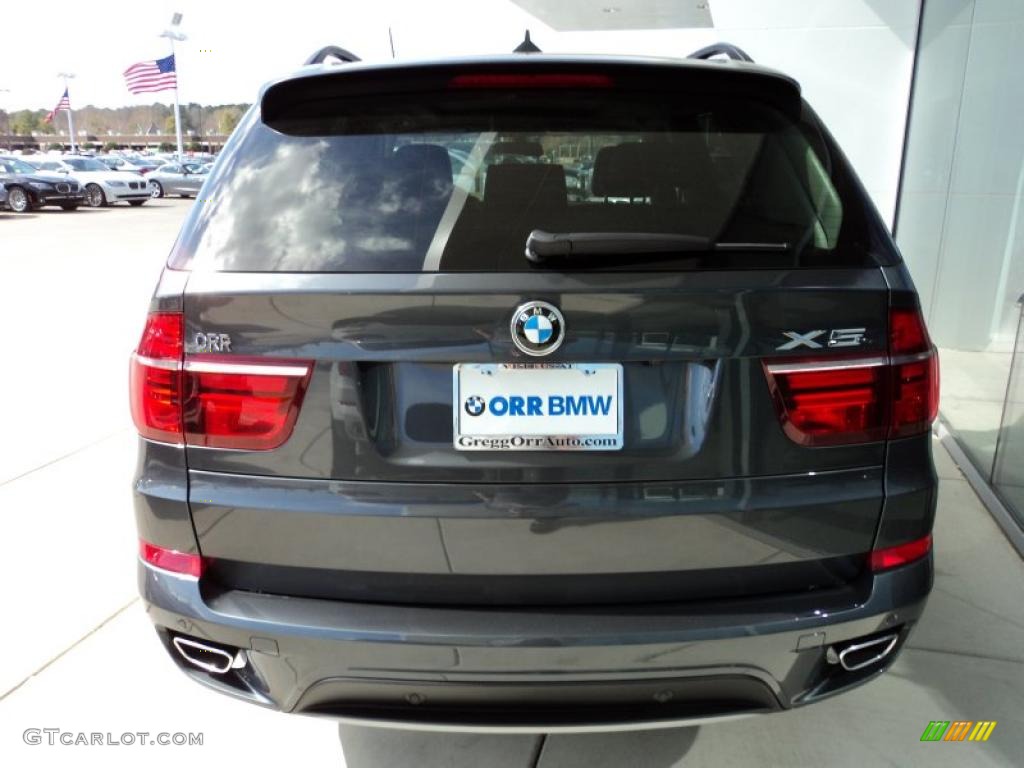 2011 X5 xDrive 50i - Platinum Gray Metallic / Black photo #5