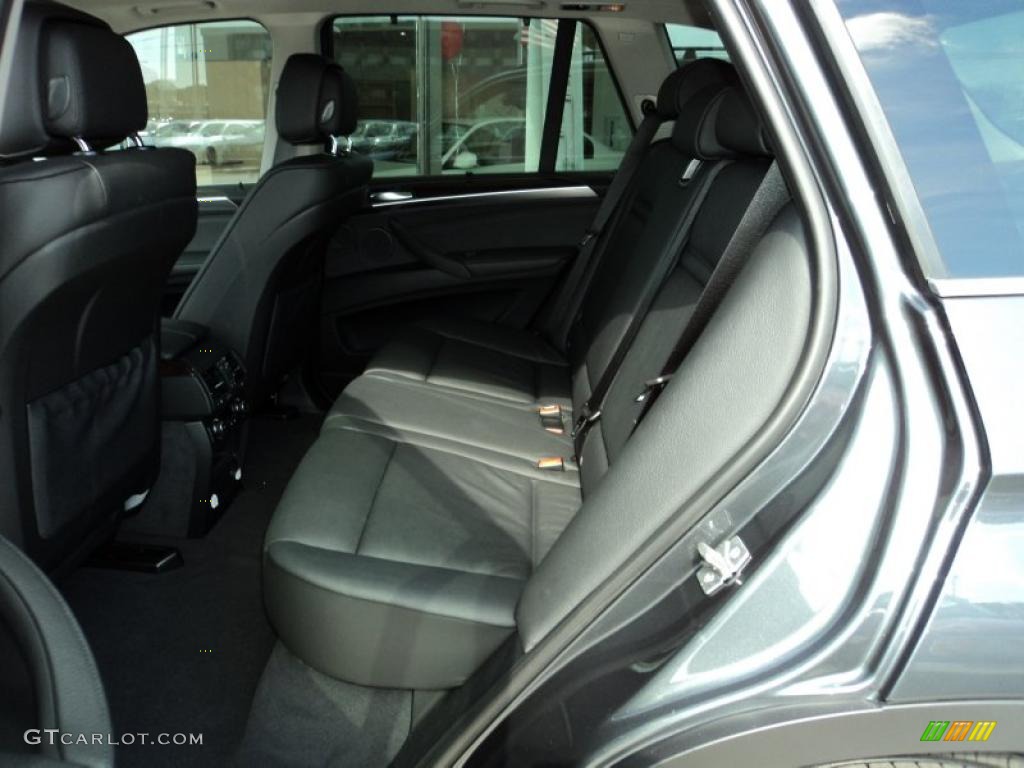 Black Interior 2011 BMW X5 xDrive 50i Photo #45349039