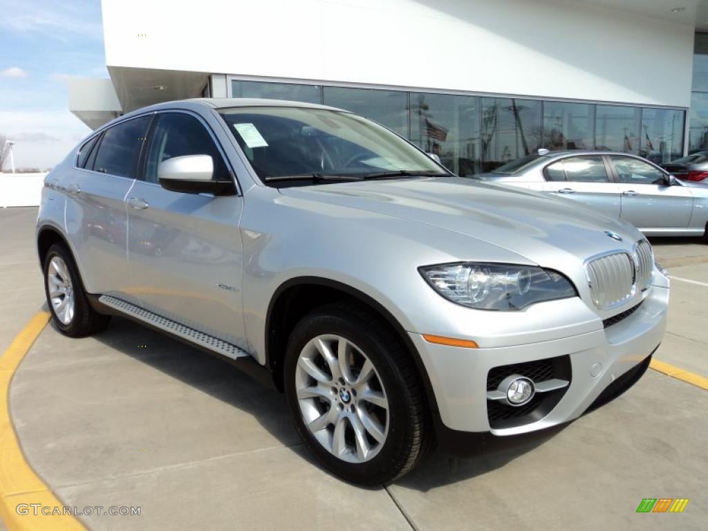 Titanium Silver Metallic 2011 BMW X6 xDrive50i Exterior Photo #45349179