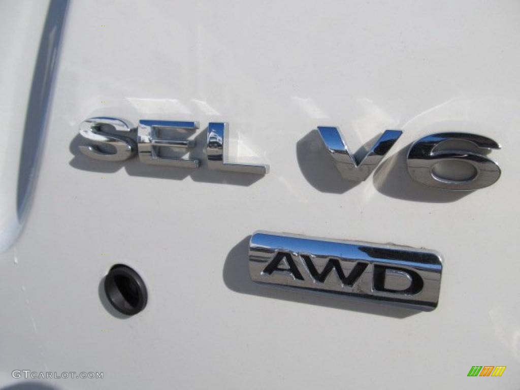2008 Fusion SEL V6 AWD - White Suede / Charcoal Black photo #12