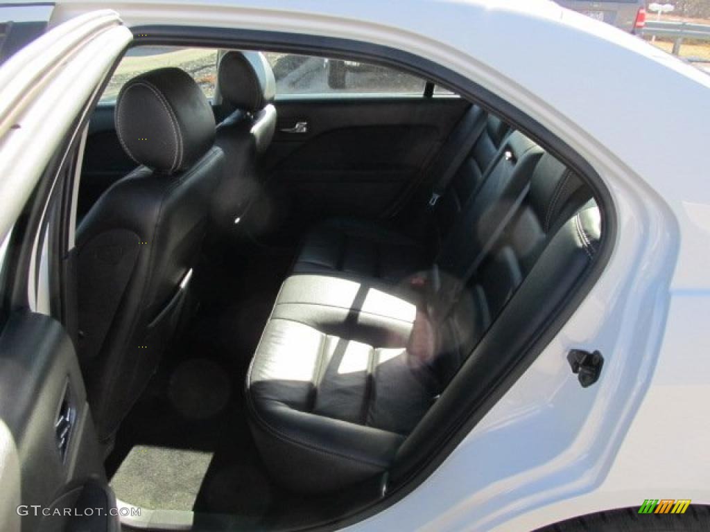 2008 Fusion SEL V6 AWD - White Suede / Charcoal Black photo #14