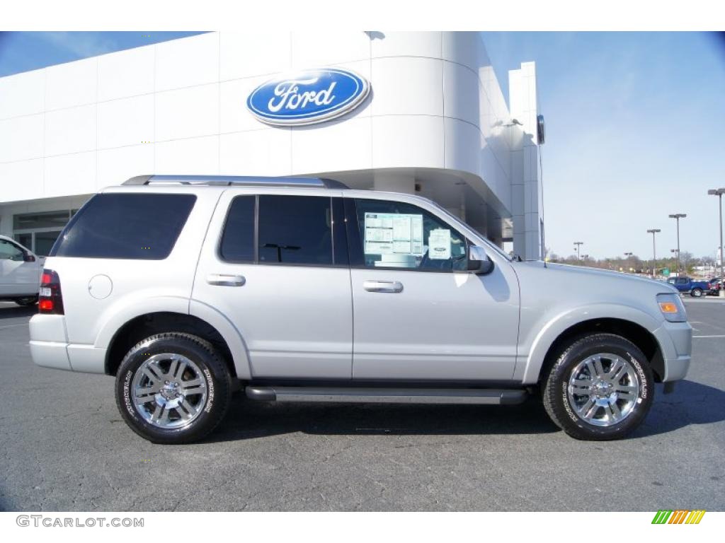 Brilliant Silver Metallic 2010 Ford Explorer Limited 4x4 Exterior Photo #45349671