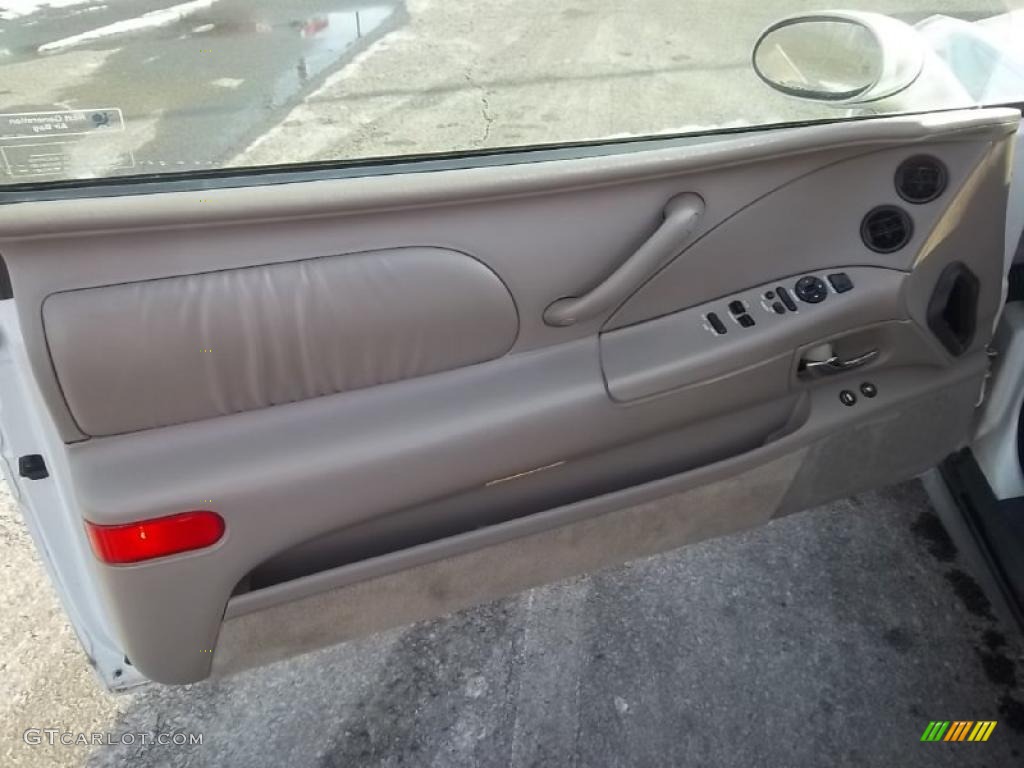 1998 Buick Riviera Supercharged Coupe Taupe Door Panel Photo #45349831